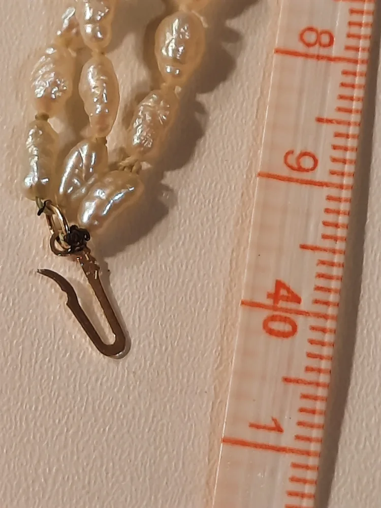 Pearl Necklace 14K Gold Clasp image indicator(5)