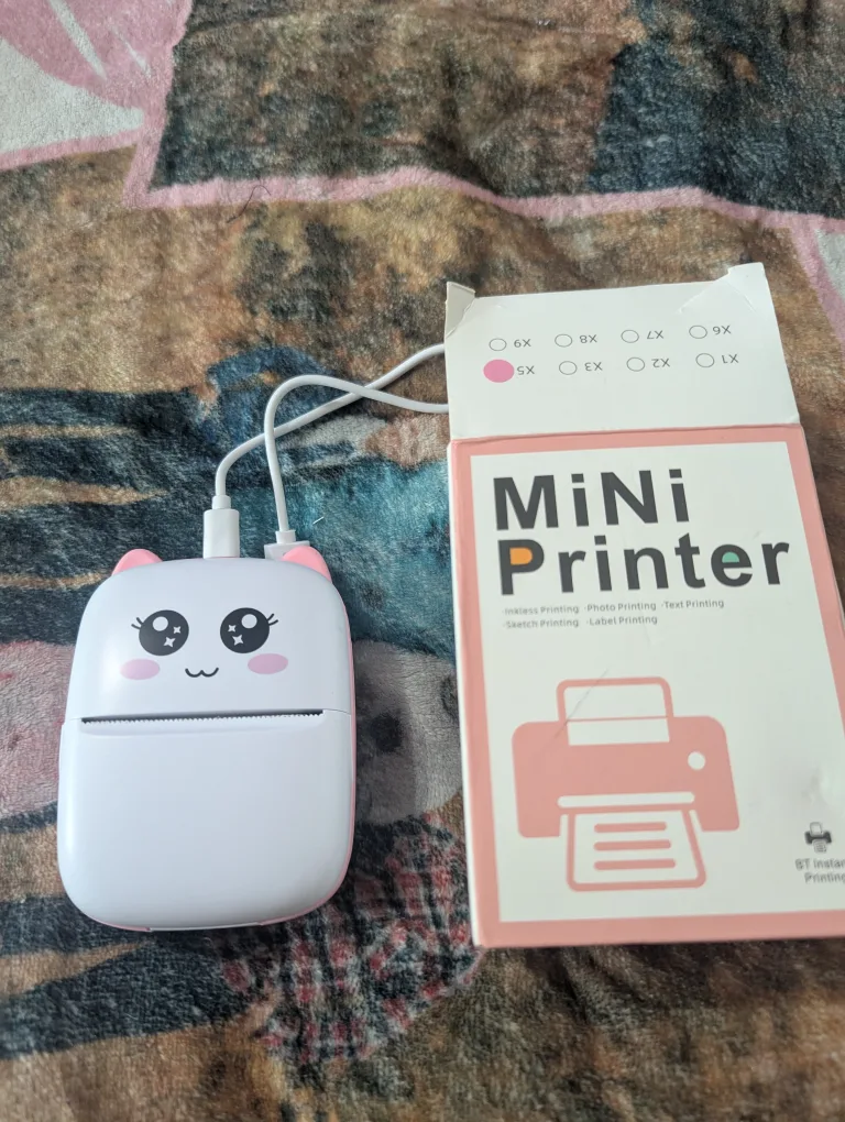 Mini Printer - Inkless Printing image indicator(2)