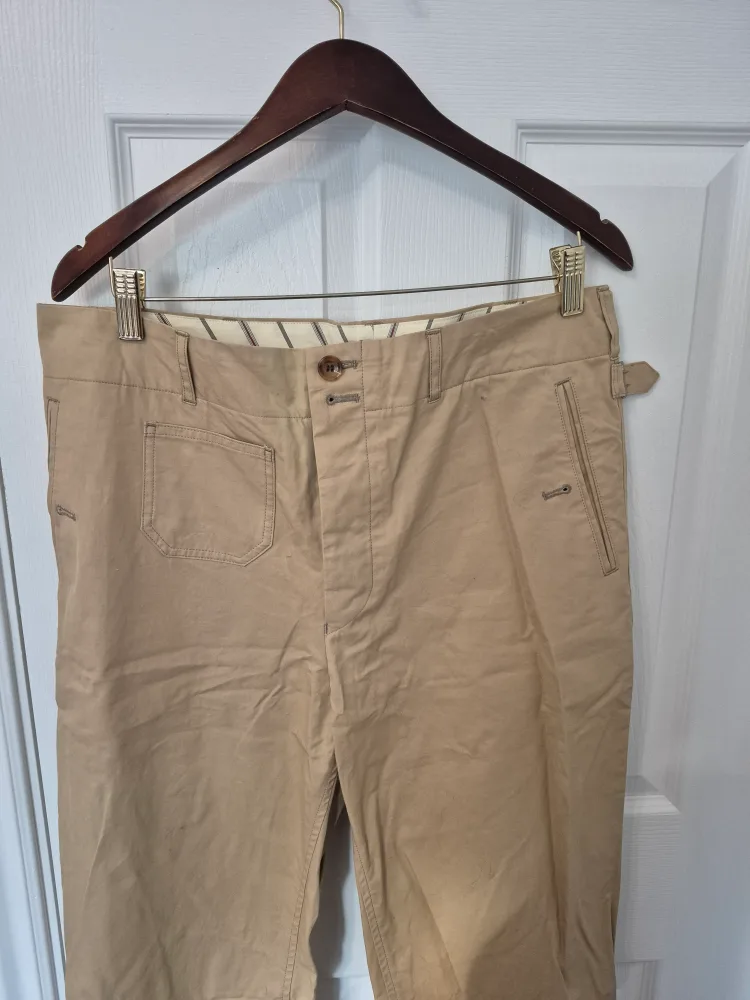 Junya Watanabe CDG Beige Pants - Size L image indicator(2)