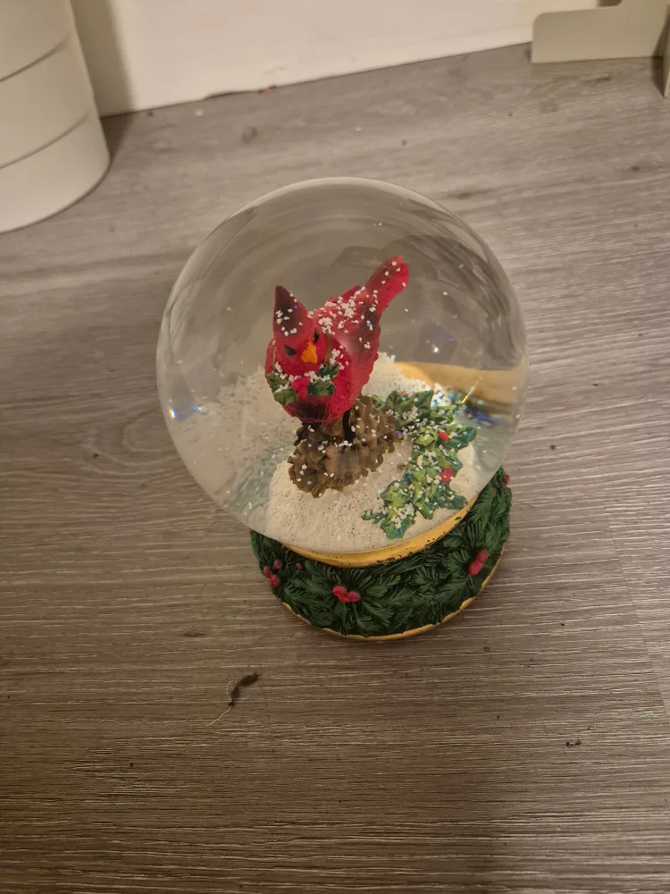 Cardinal Snow Globe image indicator(2)