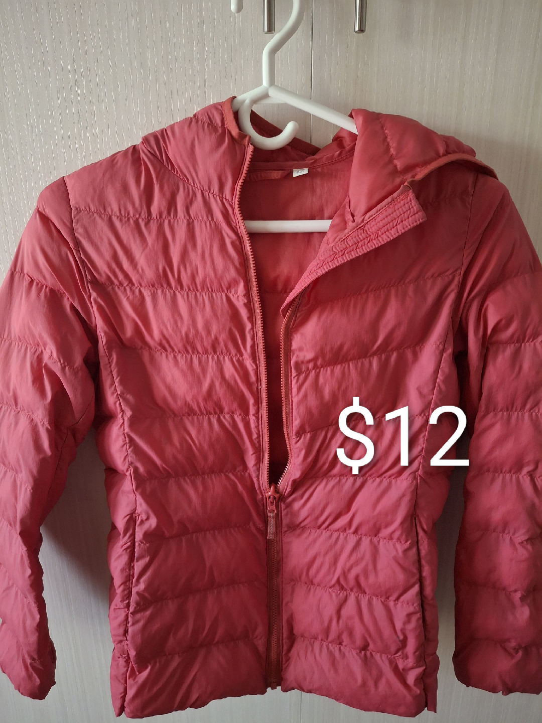 Uniqlo Pink Puffer Jacket