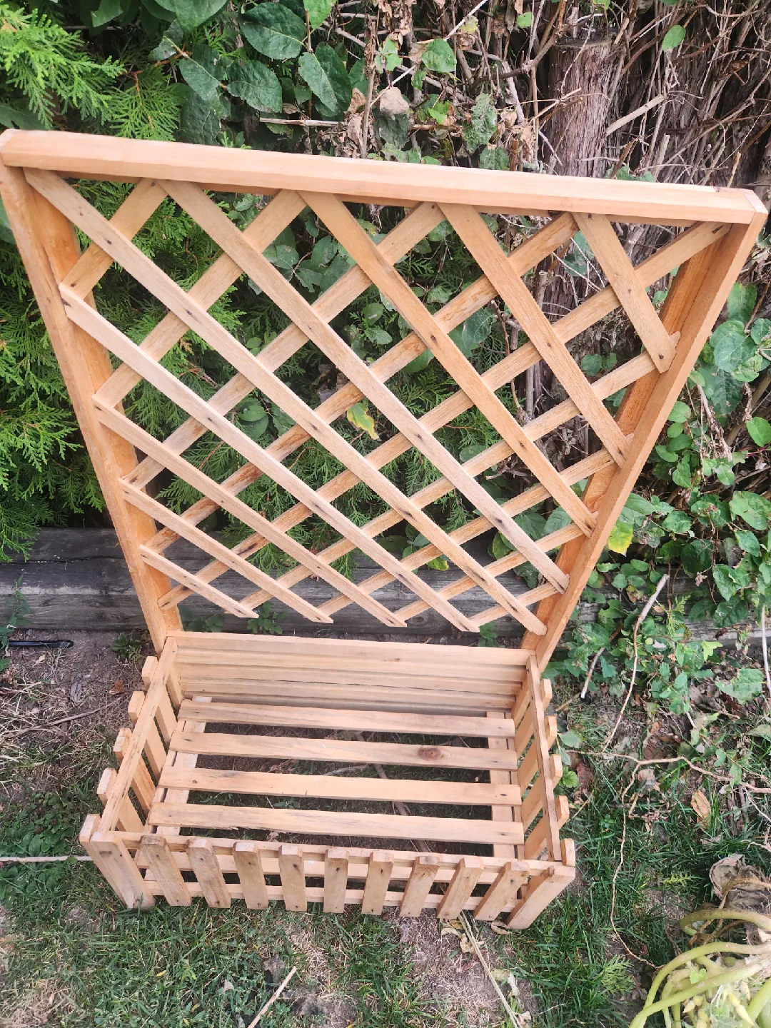 planter with trellis*new* thumbnail
