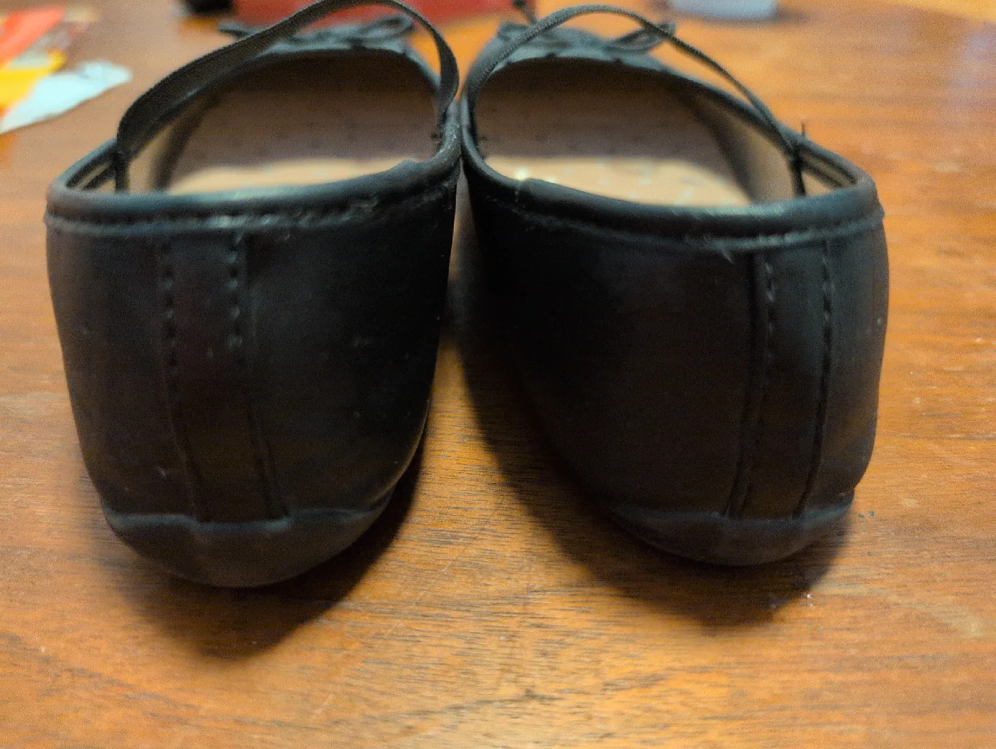 Girls Black Ballet Flats - Size 12 image indicator(4)