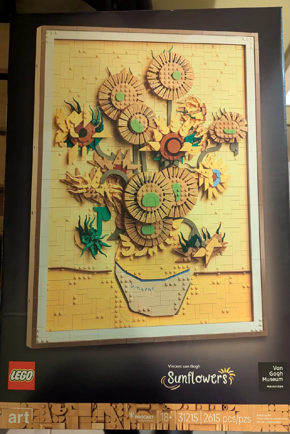 LEGO Art 31215 Sunflowers