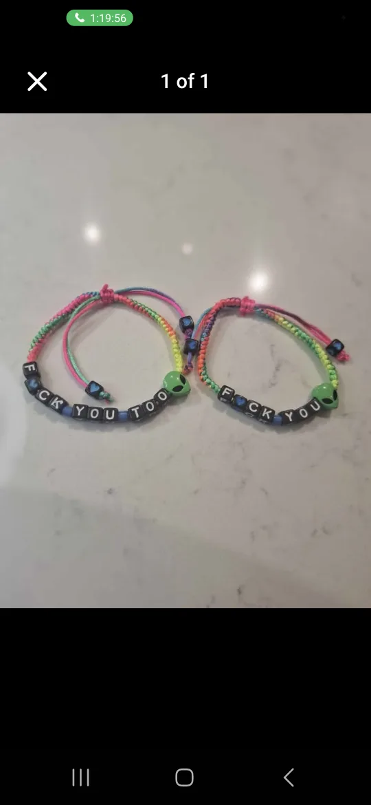 Custom Alien Bracelet Set thumbnail