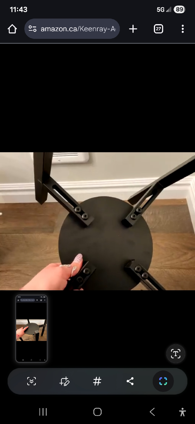 Keenray Adjustable Metal Plant Stand - New - photo 4