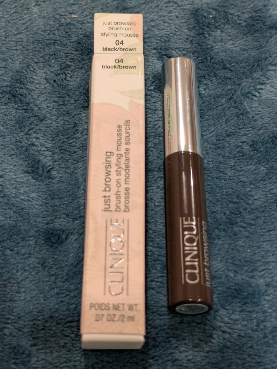 Clinique Just Browsing Brush-On Styling Mousse - Black/Brown