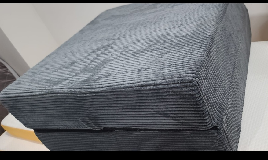 Grey folding bed or seat - photo 2