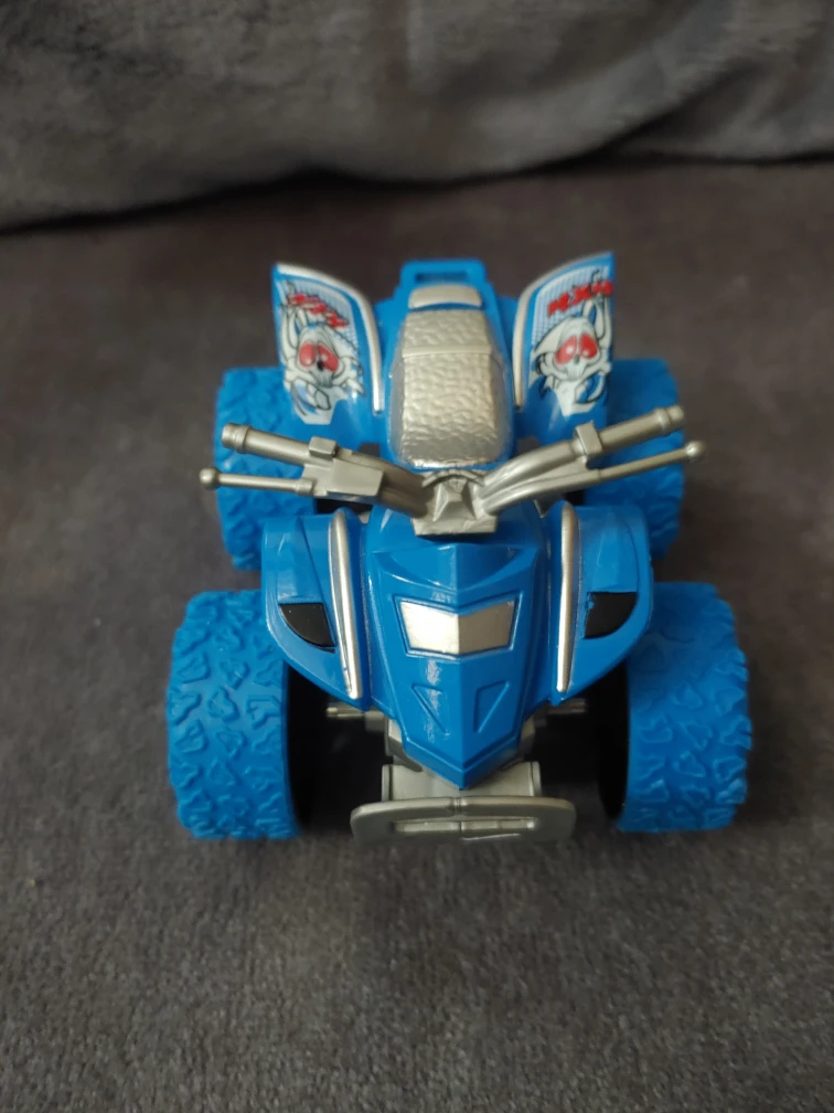 Blue Toy Wind Up ATV