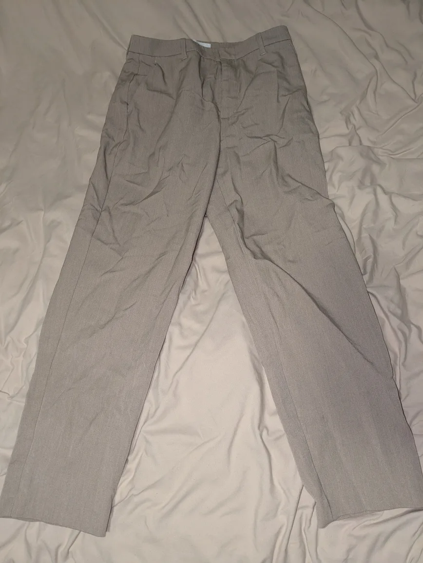 OAK + FORT Beige Pants thumbnail