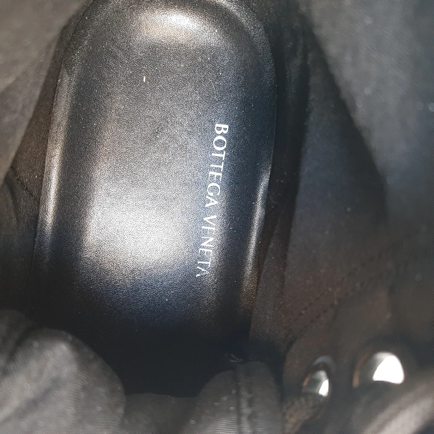 Bottega Veneta Black High-Top Sneakers EU 41 (US 8) image indicator(4)