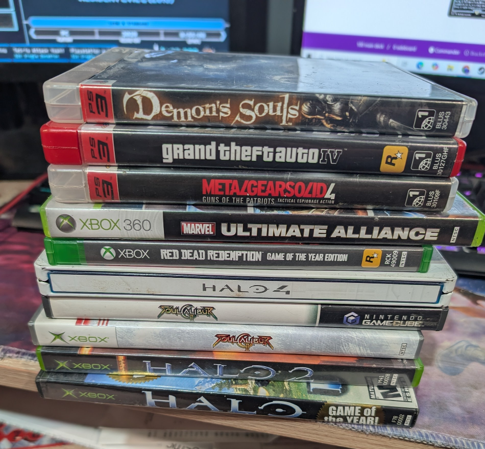 Mixed Lot of Video Games - PS3, Xbox 360, GameCube