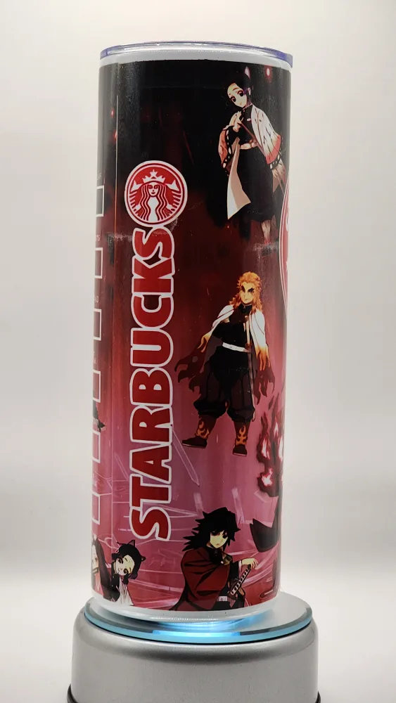 Starbucks inspired Demon Slayer Anime Tumbler image indicator(2)