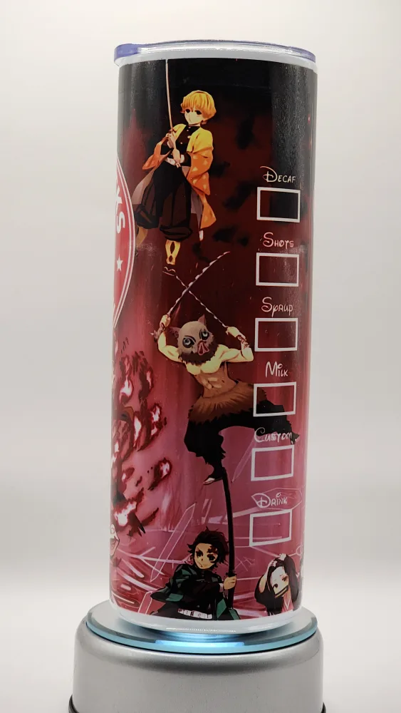 Starbucks inspired Demon Slayer Anime Tumbler image indicator(3)