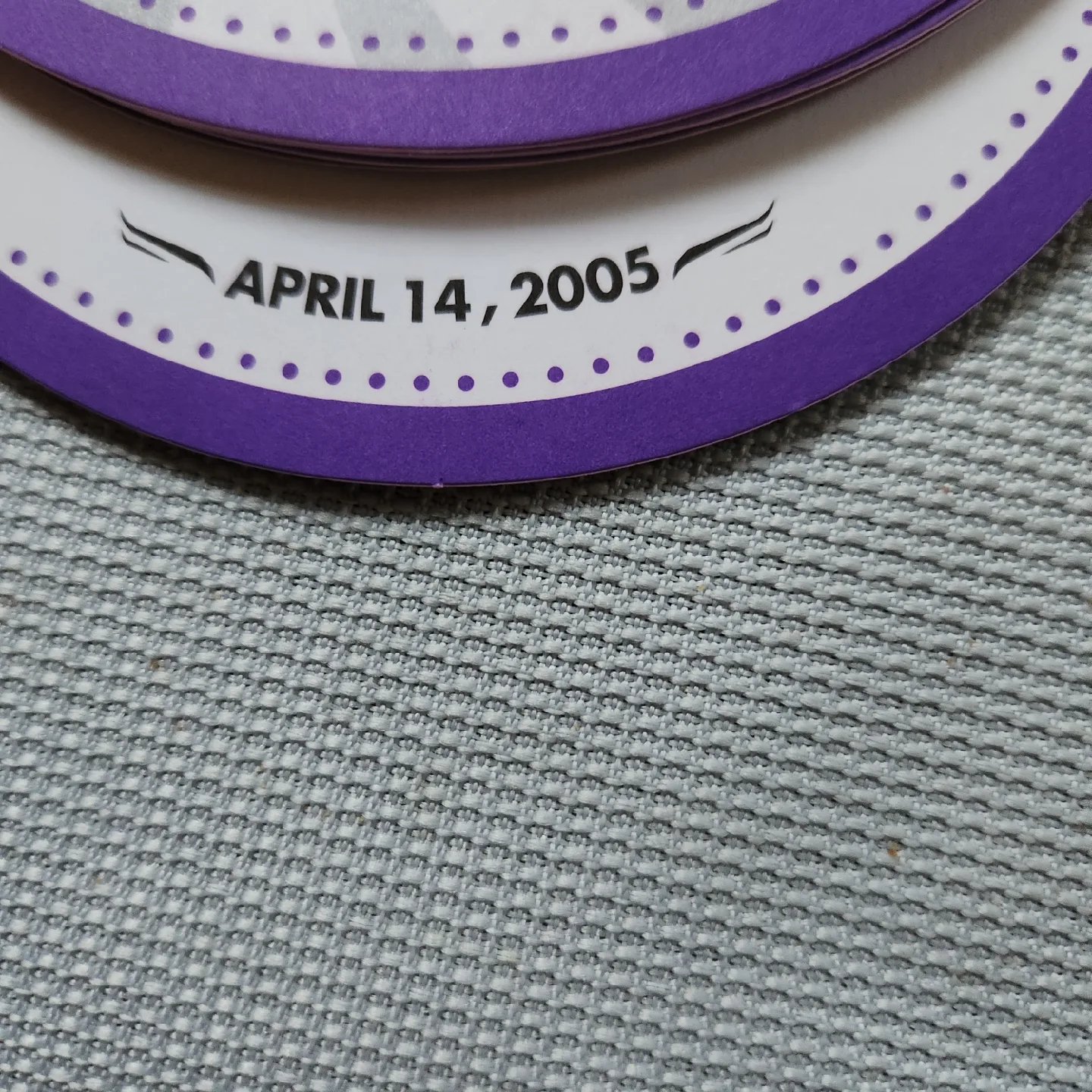 collectable Toronto Raptors 10th Anniversary diner invite 2005 image indicator(5)