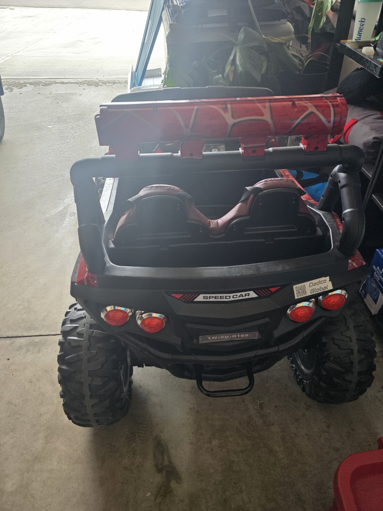 Kids Red Spider-Man Ride-On Car - photo 4