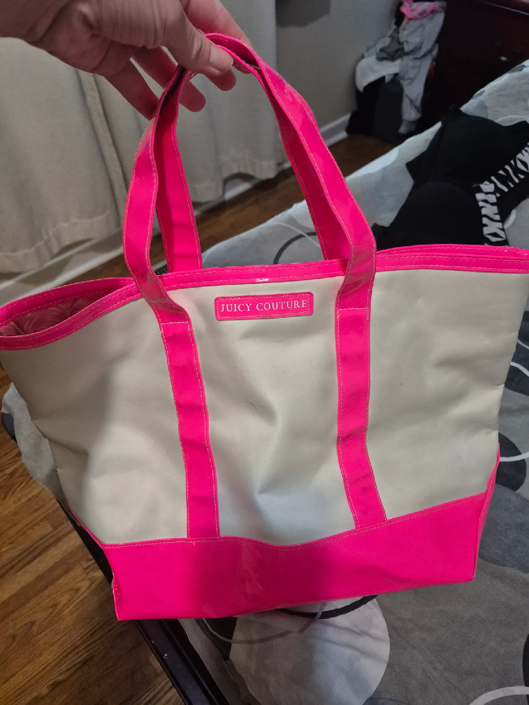 Juicy Couture Pink Tote Bag thumbnail
