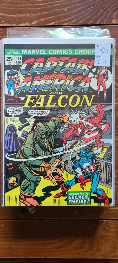 Captain America and Falcon Comic Book #174 thumbnail