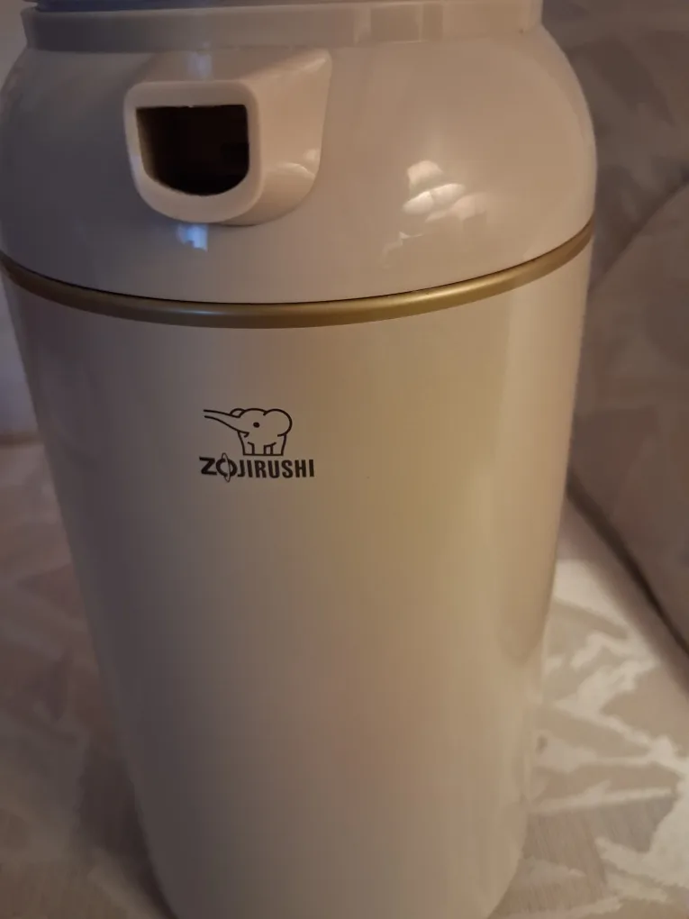 Zojirushi Flower Garden beige thermos image indicator(2)
