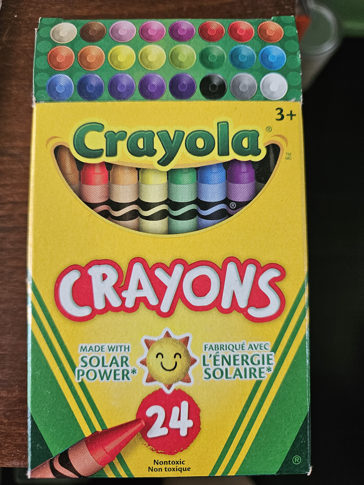 Crayola Crayons - 24 Pack Free 🥕