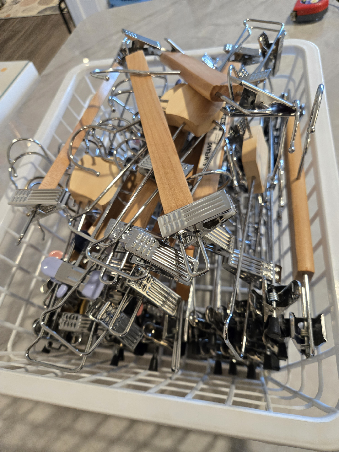 Pants Hangers with Clips - photo 2