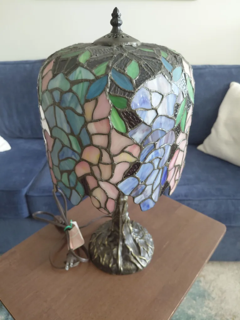 Stained Glass Table Lamp image indicator(6)