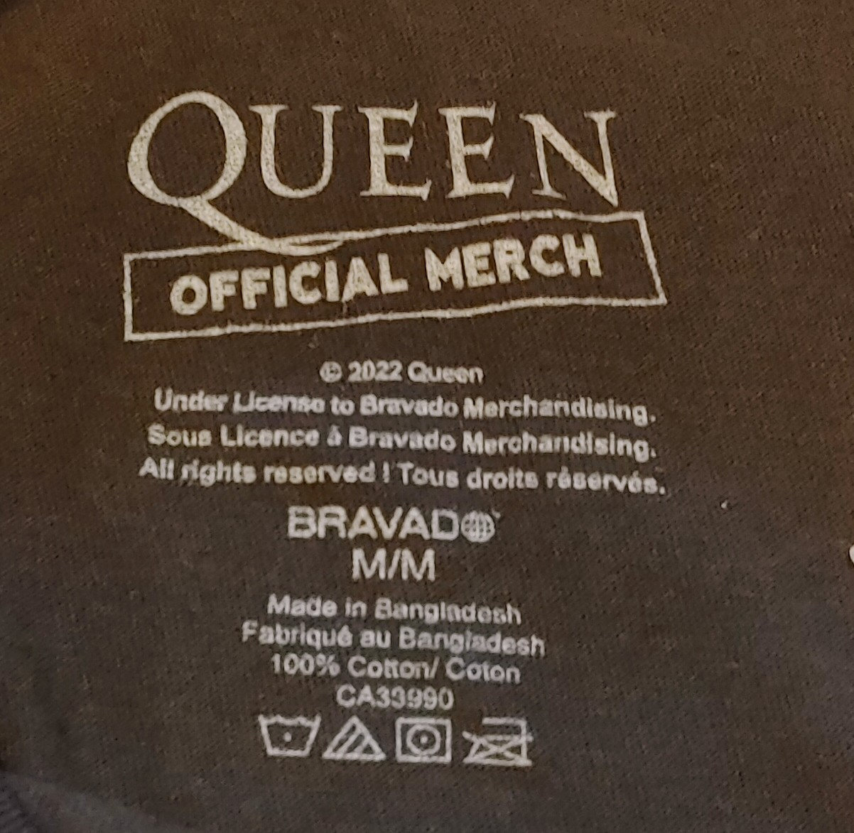 Queen Official Merch T-Shirt - Size M - photo 4