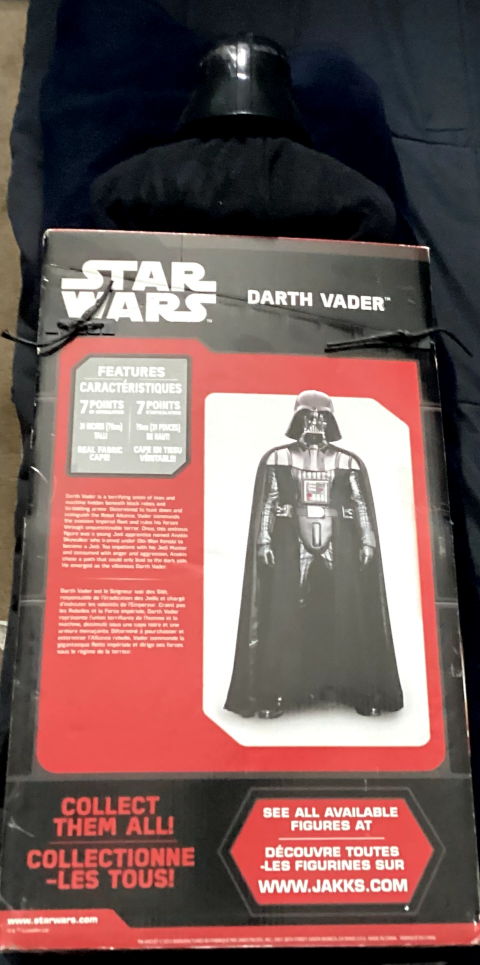 Star Wars Darth Vader Big Fig 31 Inch Figure 2015 - photo 2
