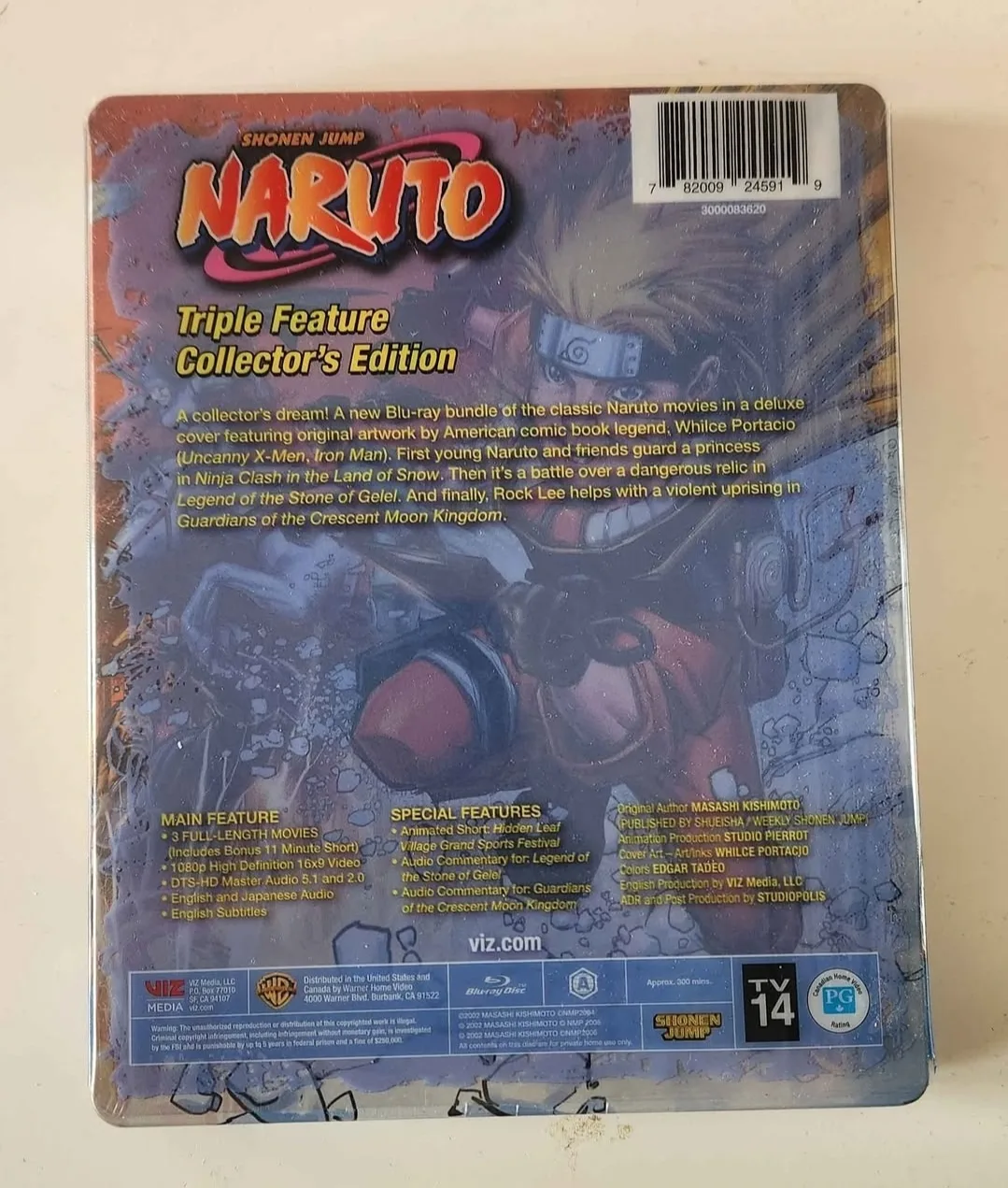 Naruto Triple Feature Collector's Edition Blu-ray image indicator(2)