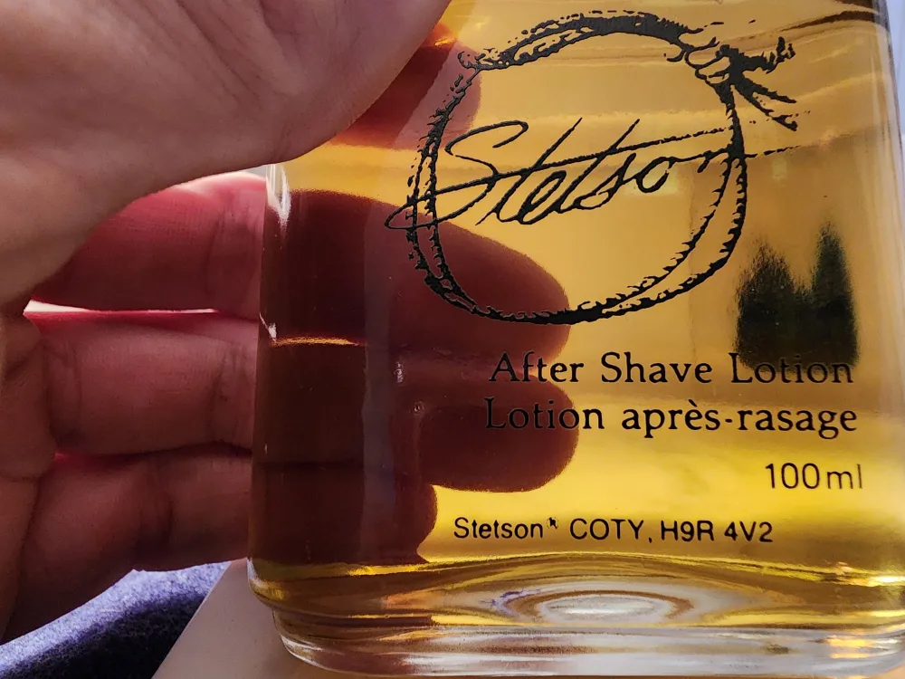 1980's Vintage Stetson After Shave Full Bottle image indicator(2)
