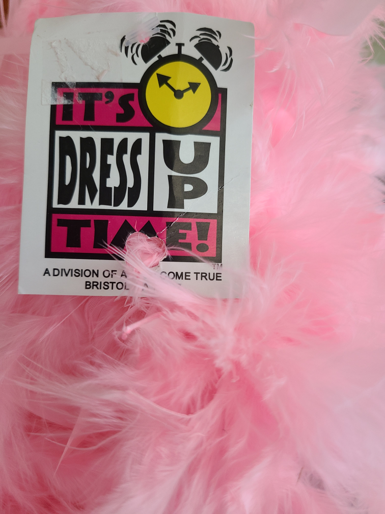 Halloween Pink Feather Boa - photo 2