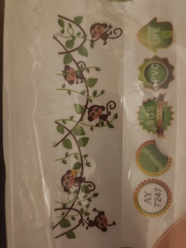 Monkey Wall Decals - New! image indicator(2)