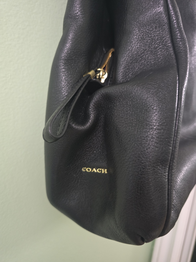 Coach Black Leather Hobo Bag - photo 3