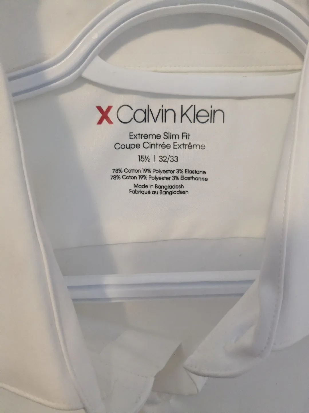 Calvin Klein Extreme Slim Fit Shirt 15½ / 32/33 thumbnail