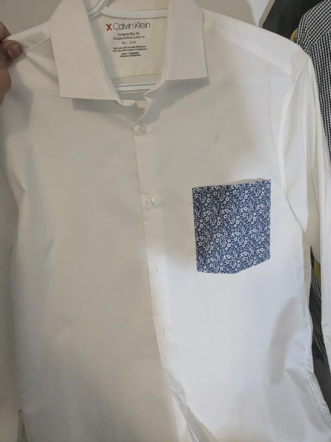 Calvin Klein Extreme Slim Fit Shirt 15½ / 32/33 image indicator(2)