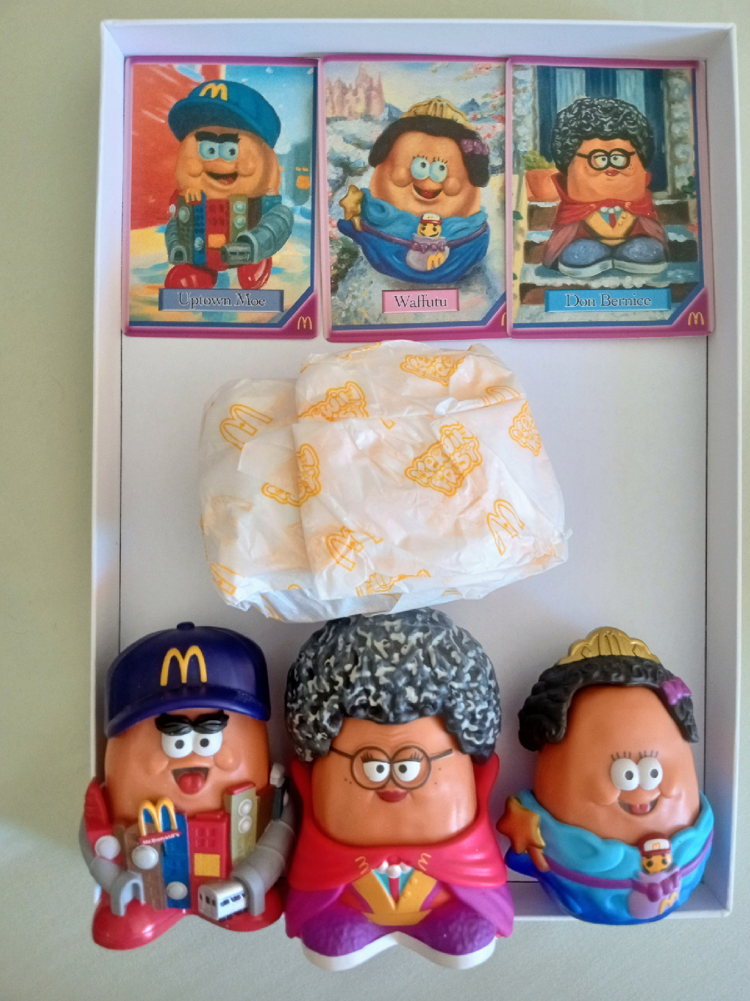 4 McDonald's McNugget Buddies Toys
