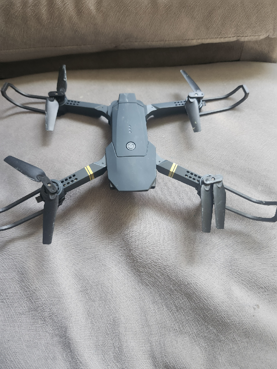Grey Foldable RC Drone with Remote - photo 2