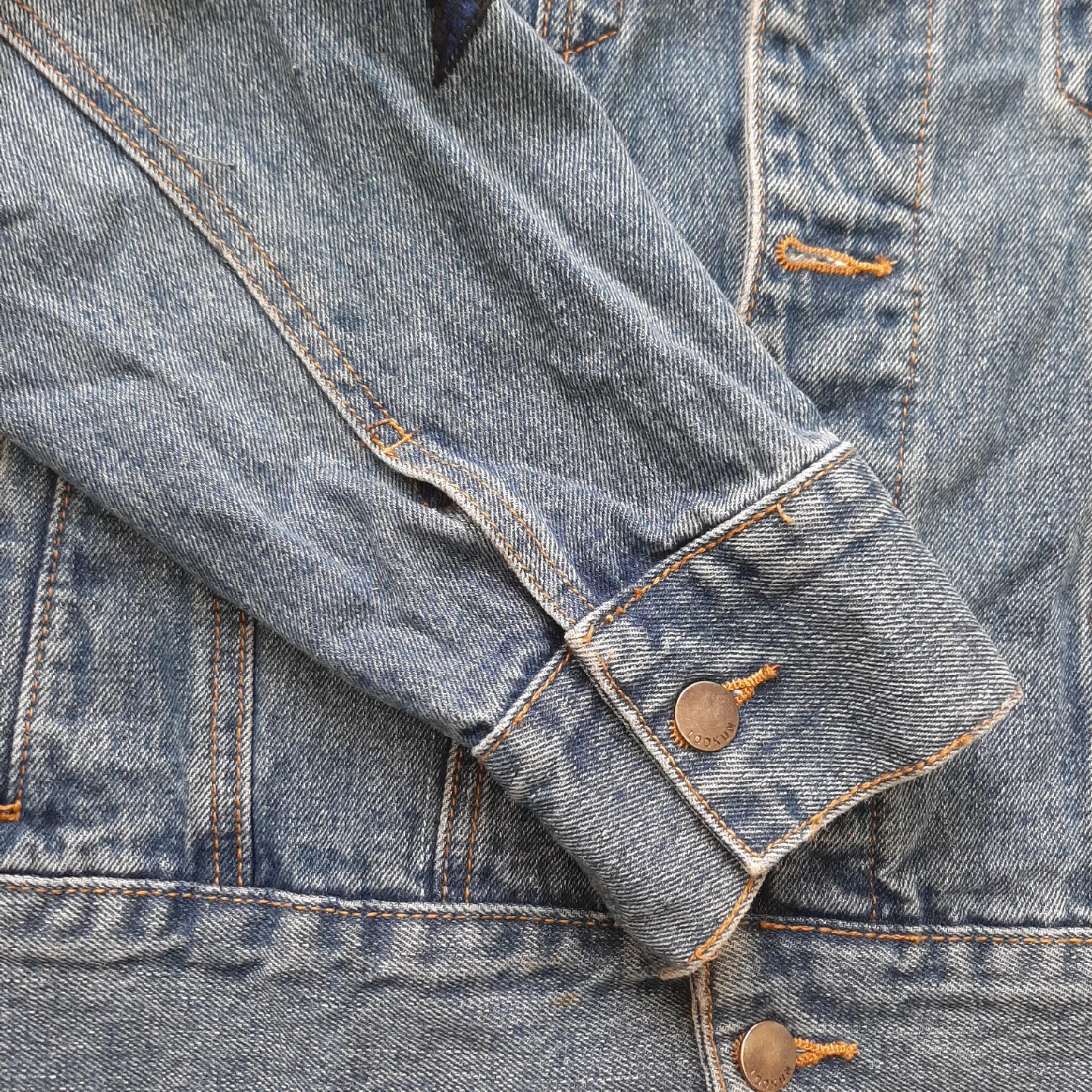 WESC Denim Jacket with Bird Embroidery image indicator(9)