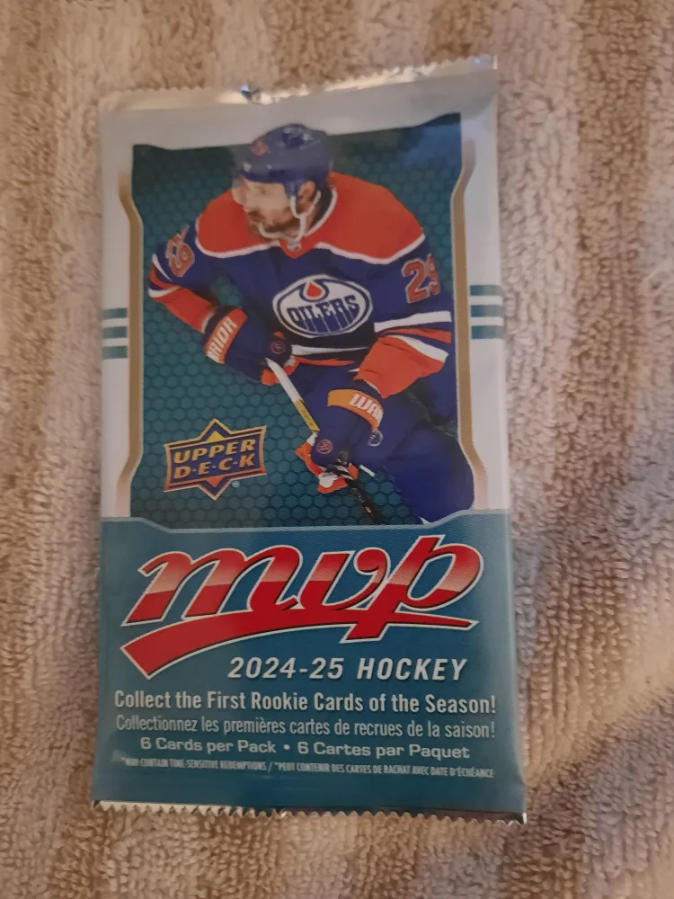Upper Deck MVP 2024-25 Hockey Cards Pack thumbnail