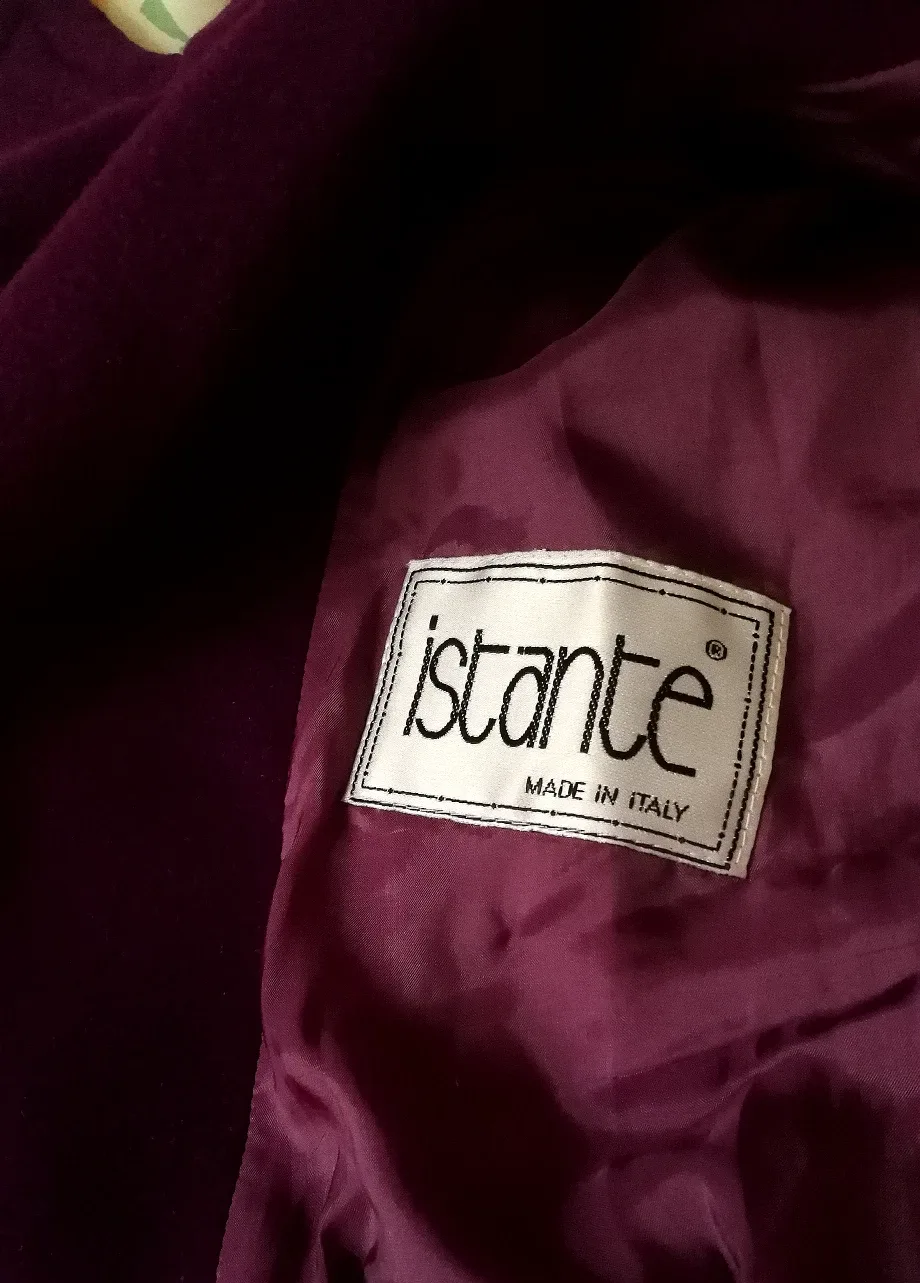 🇮🇹 Vintage Purple Wool Jacket size 8 - made in Italy image indicator(6)