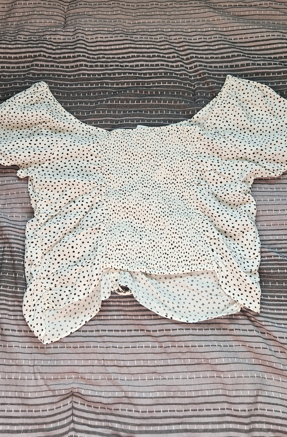 Polka Dot Crop Top - Size xl - photo 2