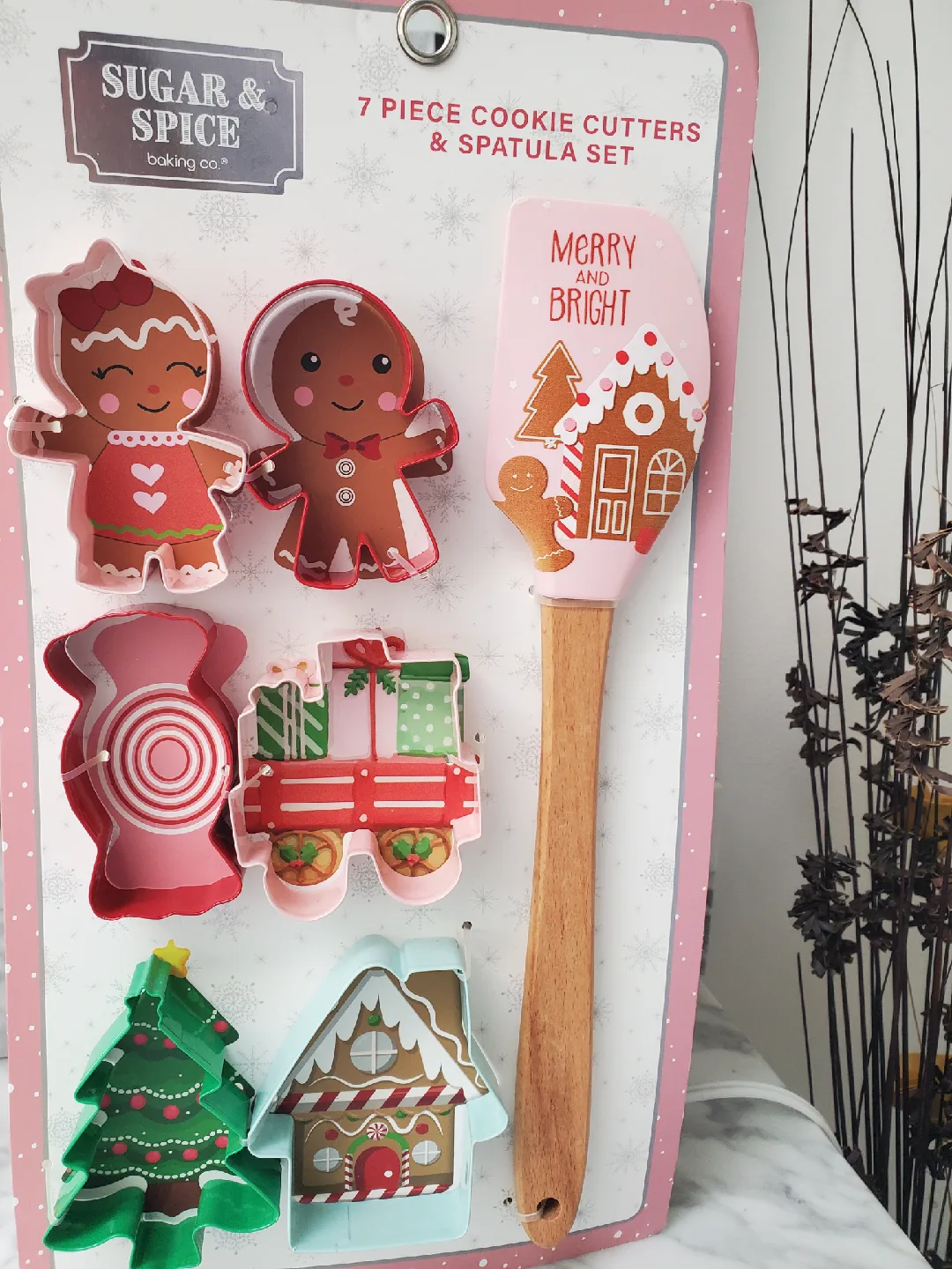 Sugar & Spice Baking Co. Cookie Cutters & Spatula Set thumbnail