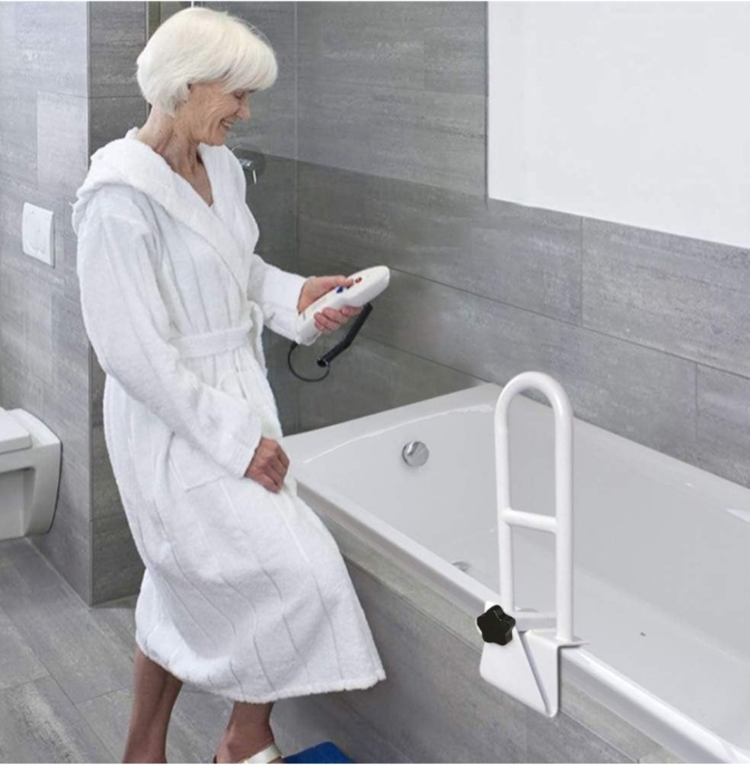BATHTUB SAFETY RAIL (Grab Bar)Adjustable Clamp