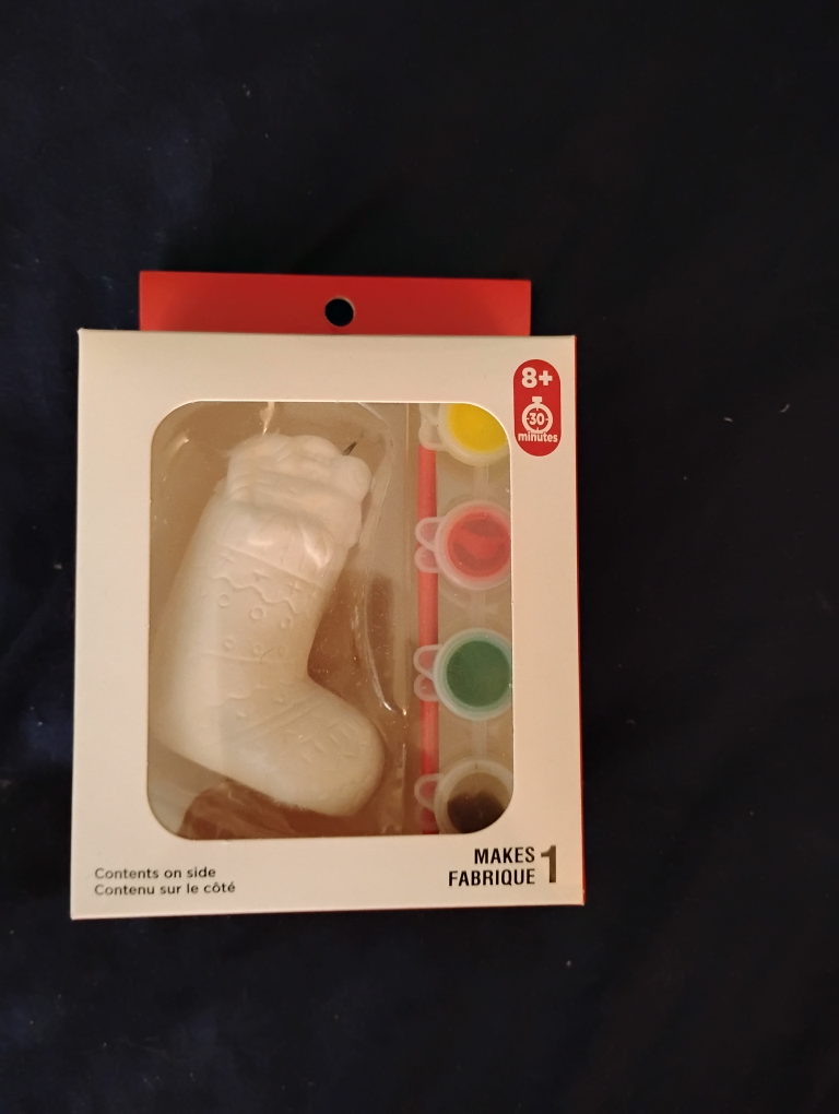 NIB!! 3D CHRISTMAS STOCKING ORNAMENT KIT