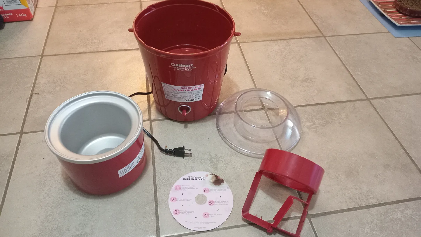 Cuisinart Ice Cream Maker thumbnail