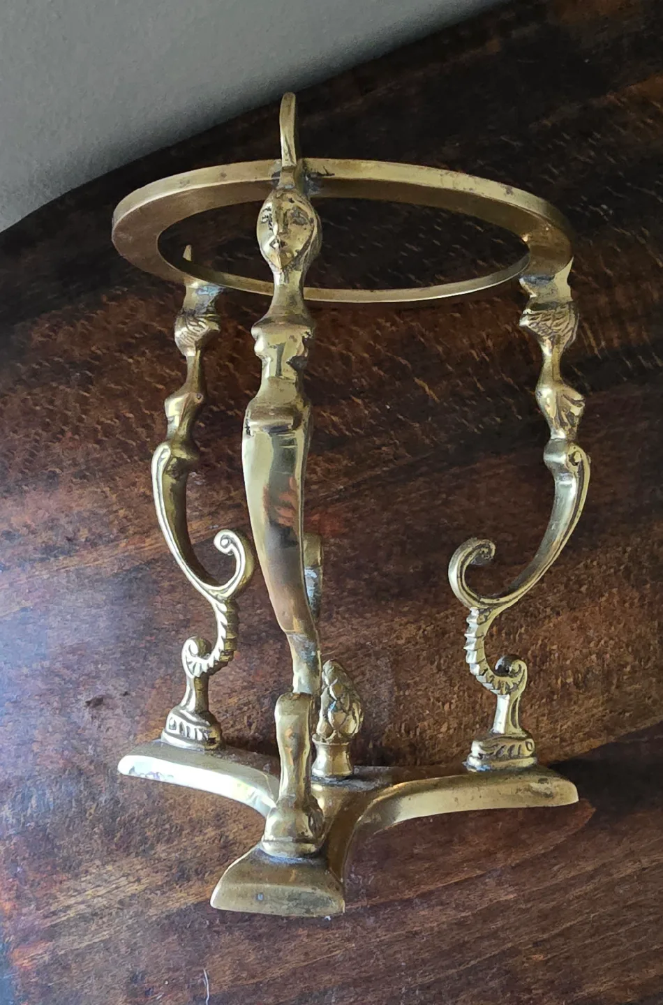 Decorative marble Stone Globe with Brass Stand image indicator(4)