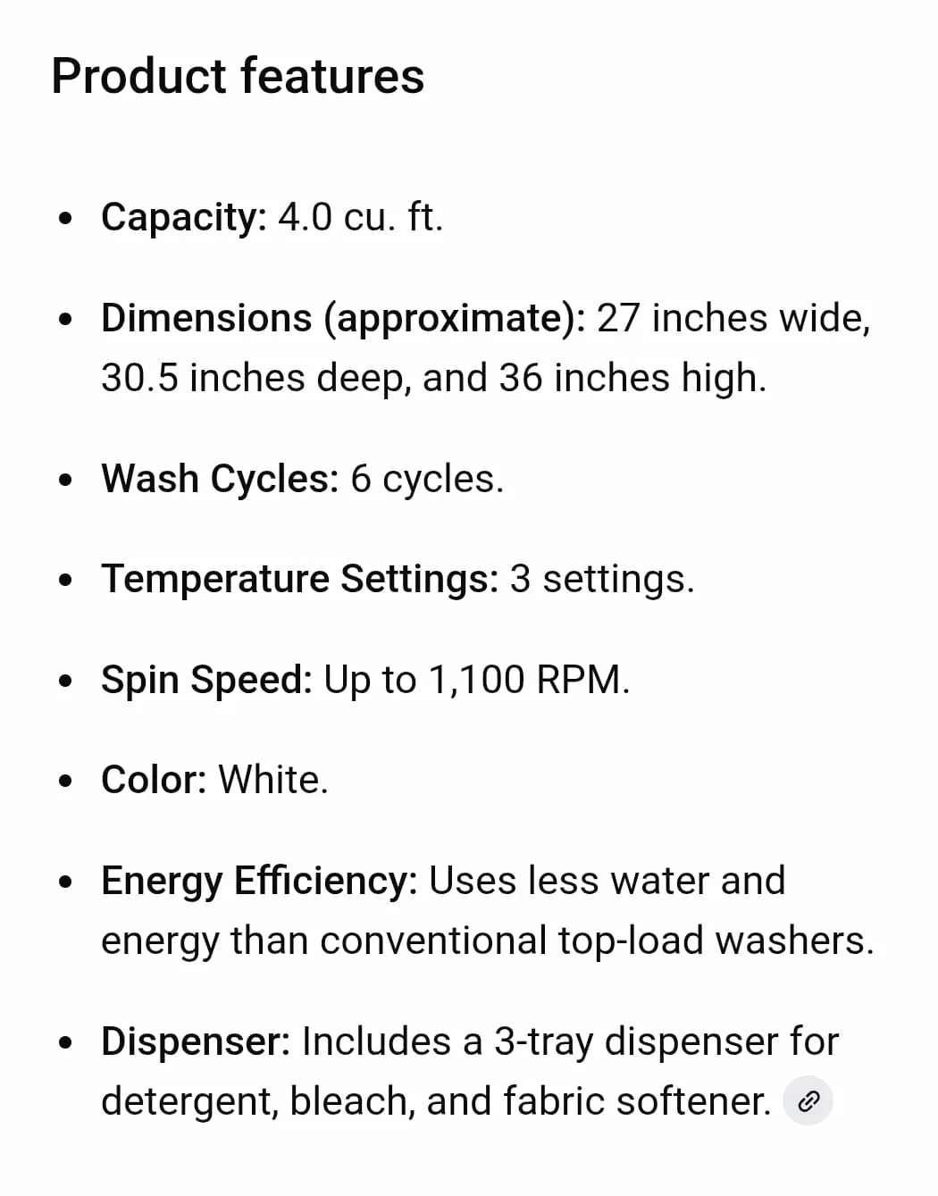 Amana YNFW7300WW00 Washing Machine image indicator(7)