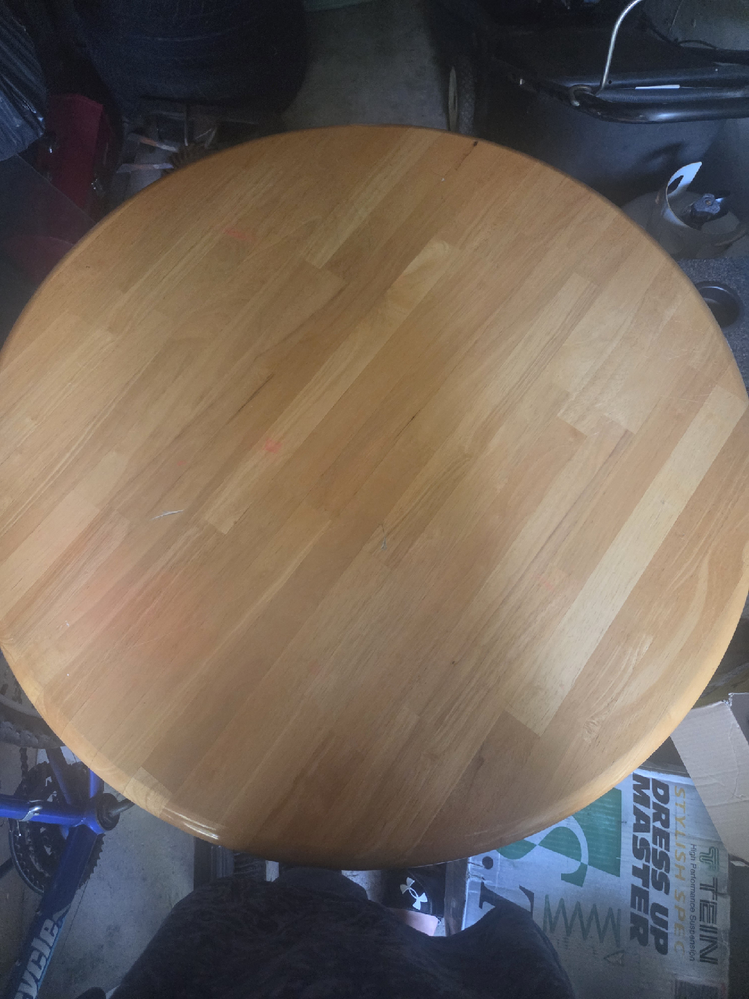Round Wooden Dining Table - photo 3