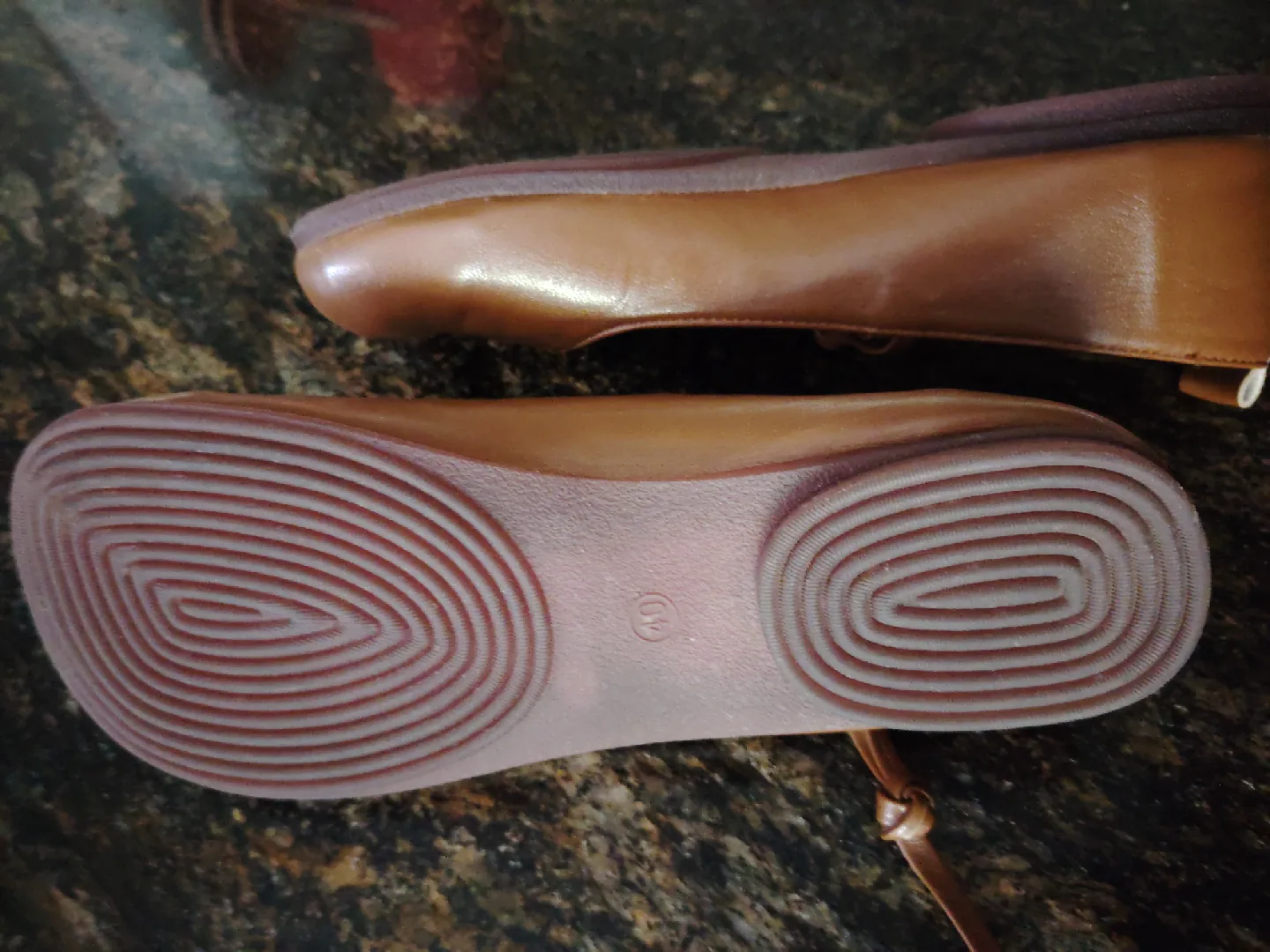 🥕Brown Ballet Flats - Size 40 image indicator(4)