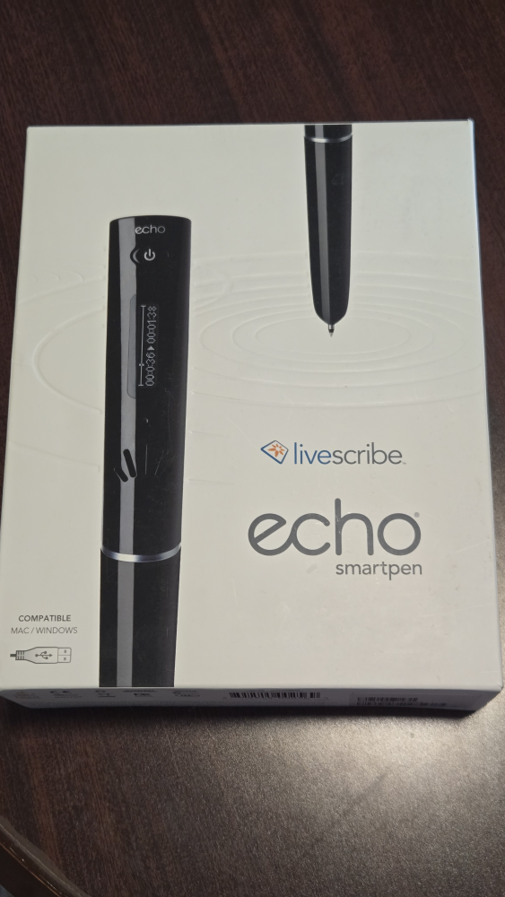 Livescribe Echo Smartpen with 2GB Memory and 7 Notebooks